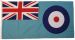 3.5yd 126x63in 320x160cm RAF Ensign (woven MoD fabric)